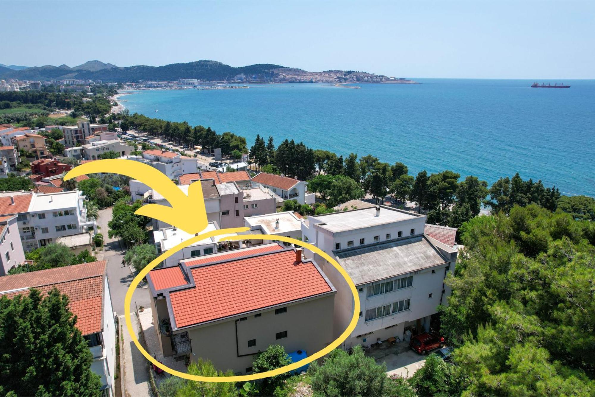 Flora Apartment - Near The Sea Šušanj Bagian luar foto